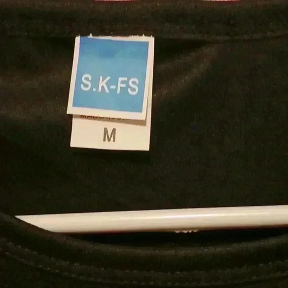 NWOT Handmade "Dogs Are Good" Black Short Sleeve Unisex Tee - Size M - Picture 3 of 6